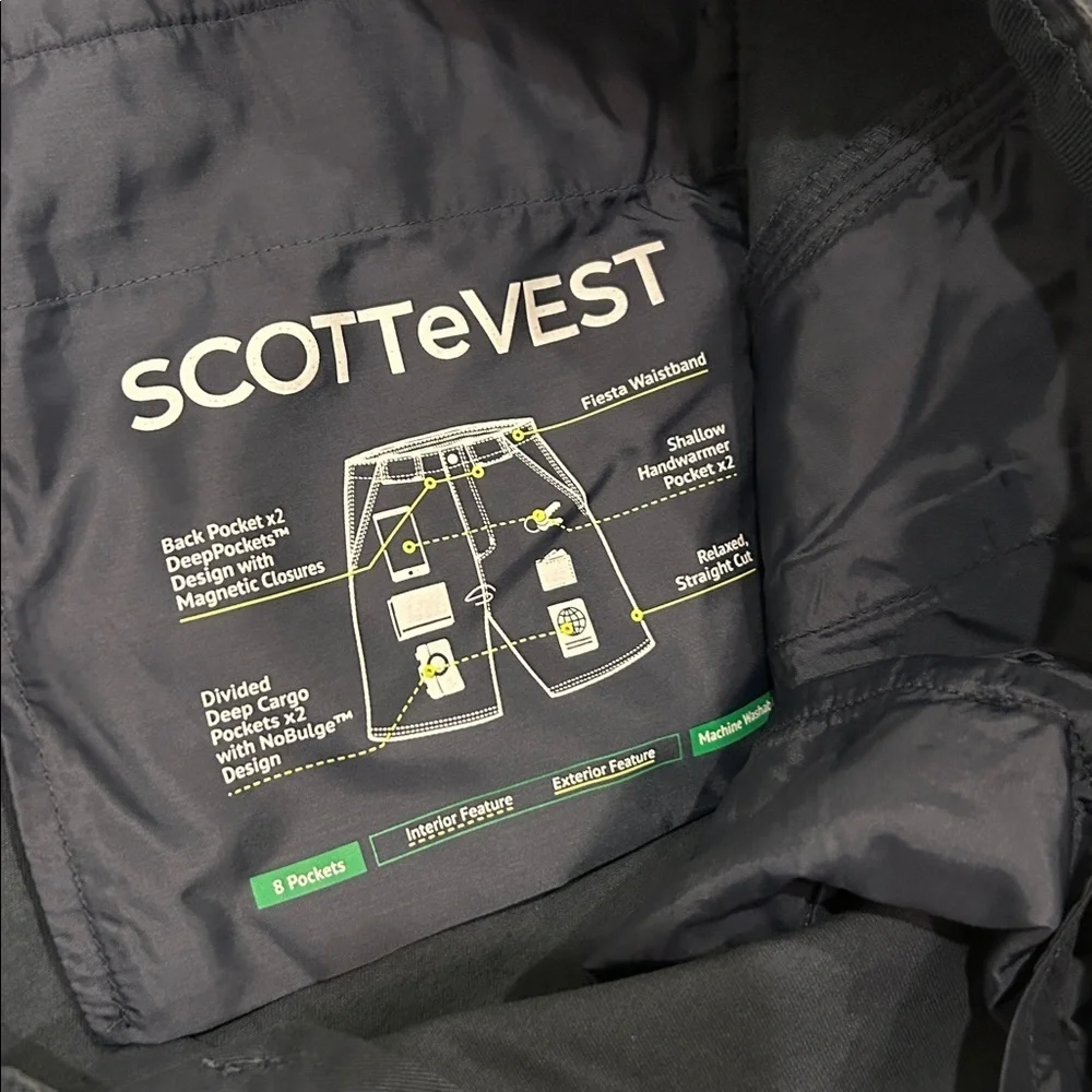 Scottevest Hidden Cargo TEC Chino Shorts